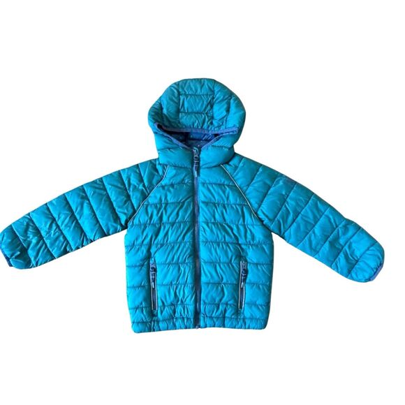 Fat Face young crew puffer jacket size 5/6 - Picture 1 of 7